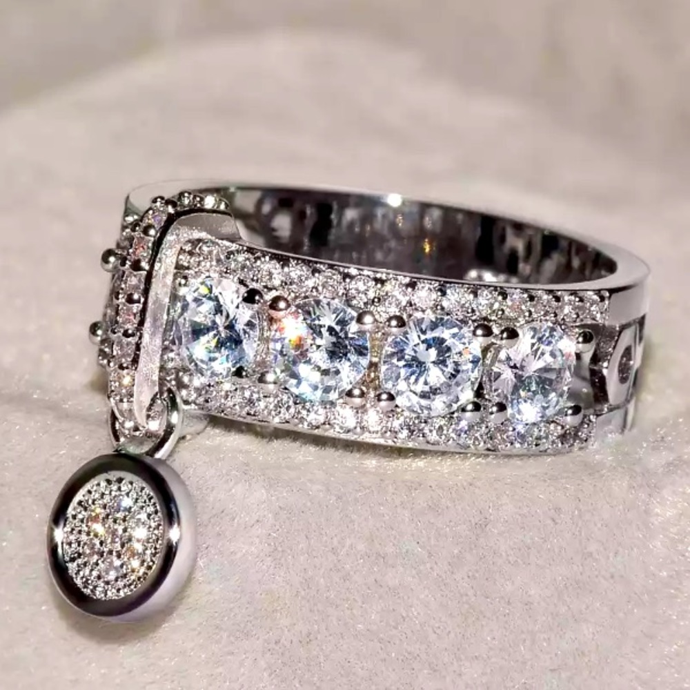 NEW Arrival 925 Silver Wedding Band